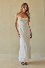 Candie Polka Dot Maxi Dress