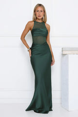 Captivating Smile Maxi Dress Green