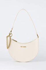 TEN TONES Grayson Moon Bag White