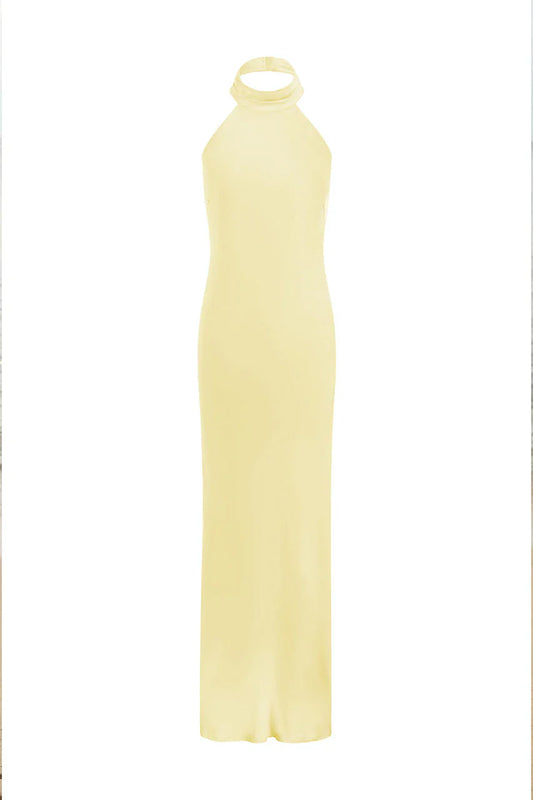 Brigitte Maxi Dress - Lemon