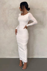 Camila Dress - White
