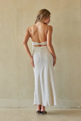 Candie Polka Dot Maxi Dress