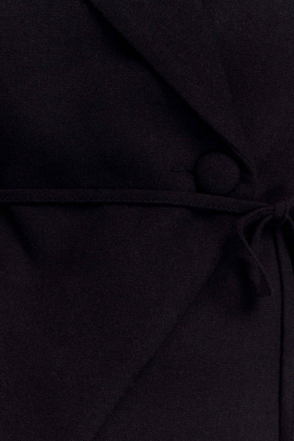 Andina Shortsleeve Linen Top - Black