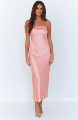Maiah Pink Maxi Dress