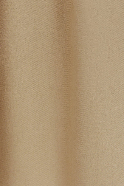 Diona Cashmere and Wool Fringed Scarf Beige
