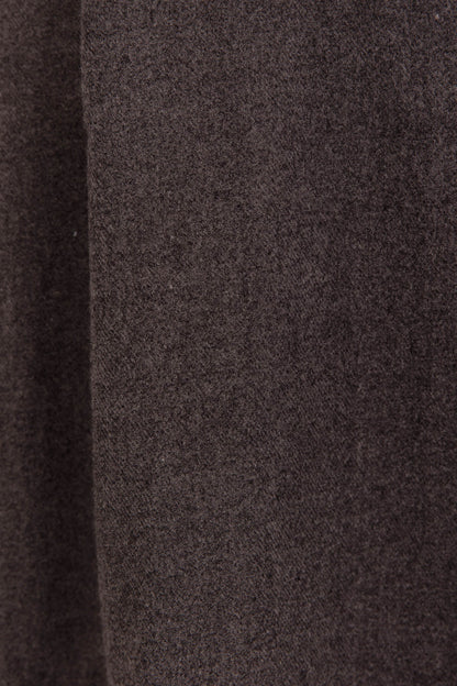 Diona Cashmere and Wool Fringed Scarf Grey