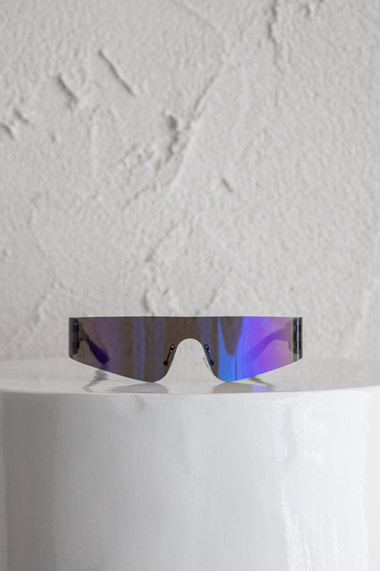 Riptide Oval Sunglasses Purple