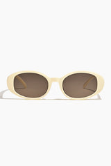 SZADE Sunglasses Downtown ; Buttercream/Sepia