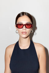 SZADE Sunglasses East Side ; Wild Cherry/Blush