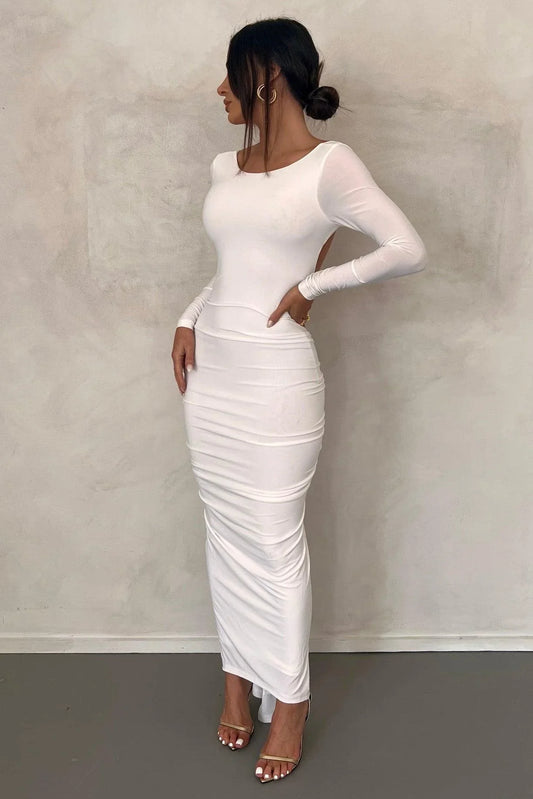 Camila Dress - White