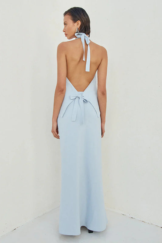 Brioni Maxi Skirt - Sky Blue
